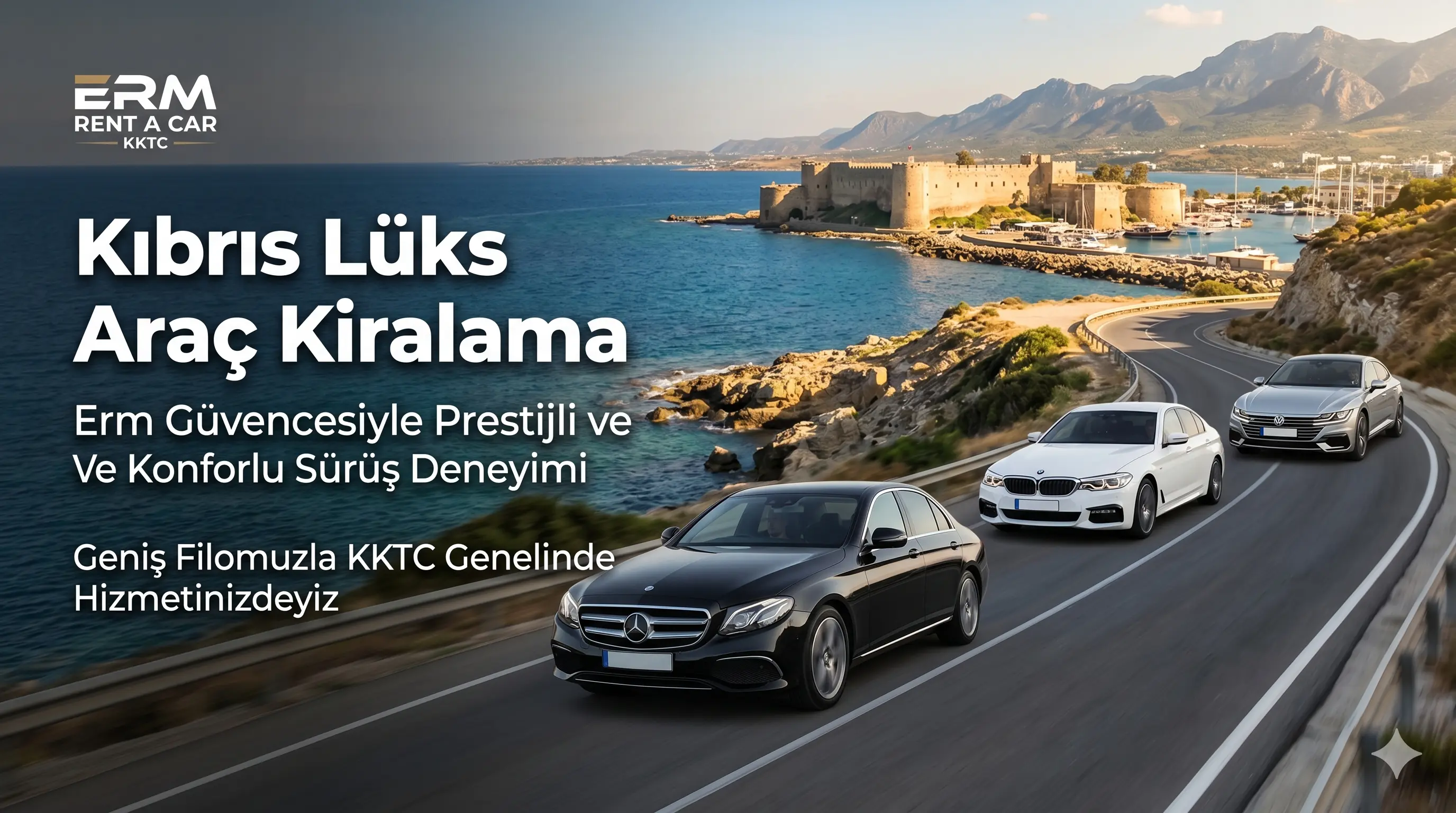 Kıbrıs Lüks Araç Kiralama Erm Güvencesiyle